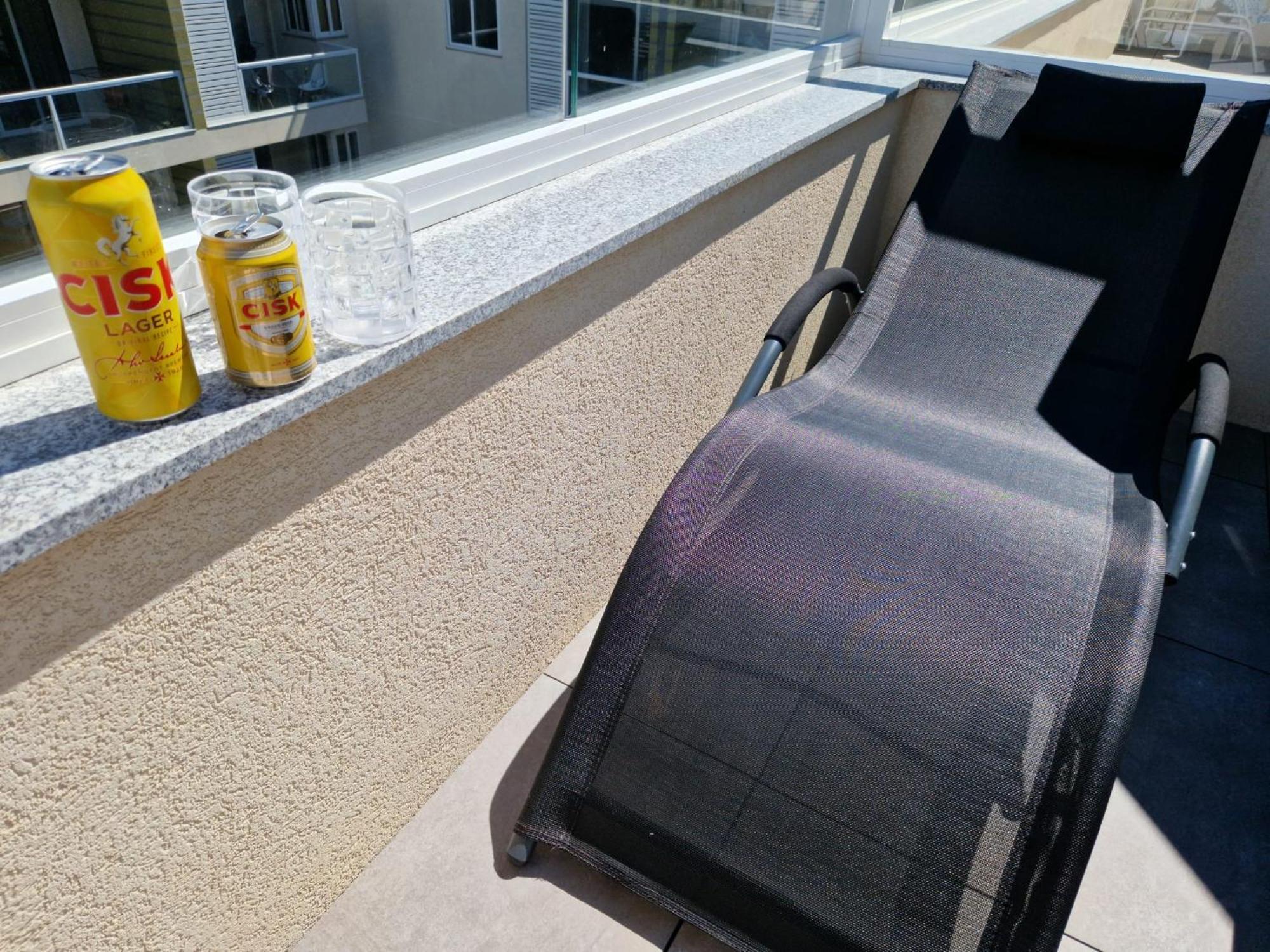 Sea View New Penthouse Terrace & Garage Parking Apartment St. Paul's Bay Exterior foto