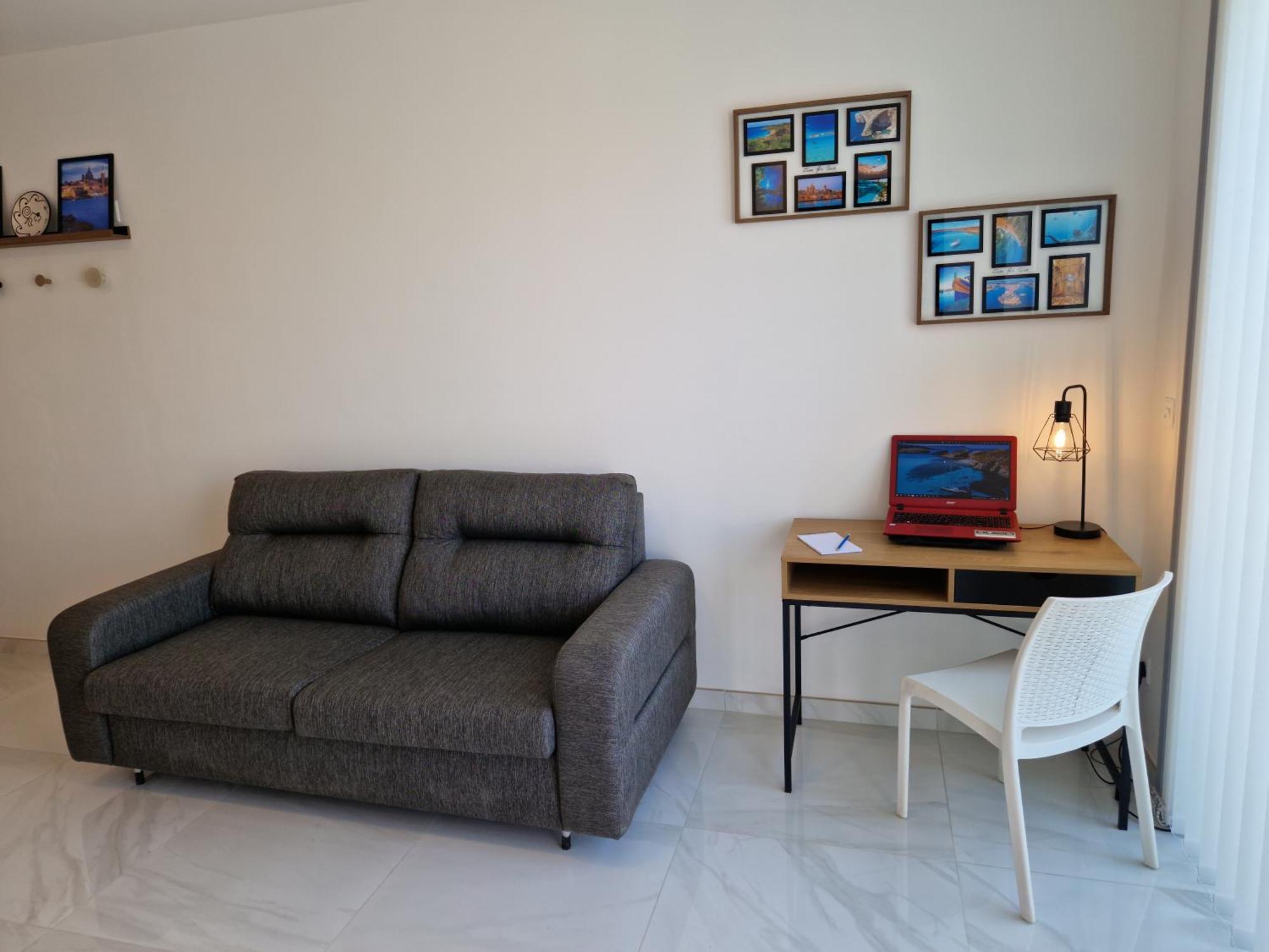 Sea View New Penthouse Terrace & Garage Parking Apartment St. Paul's Bay Exterior foto