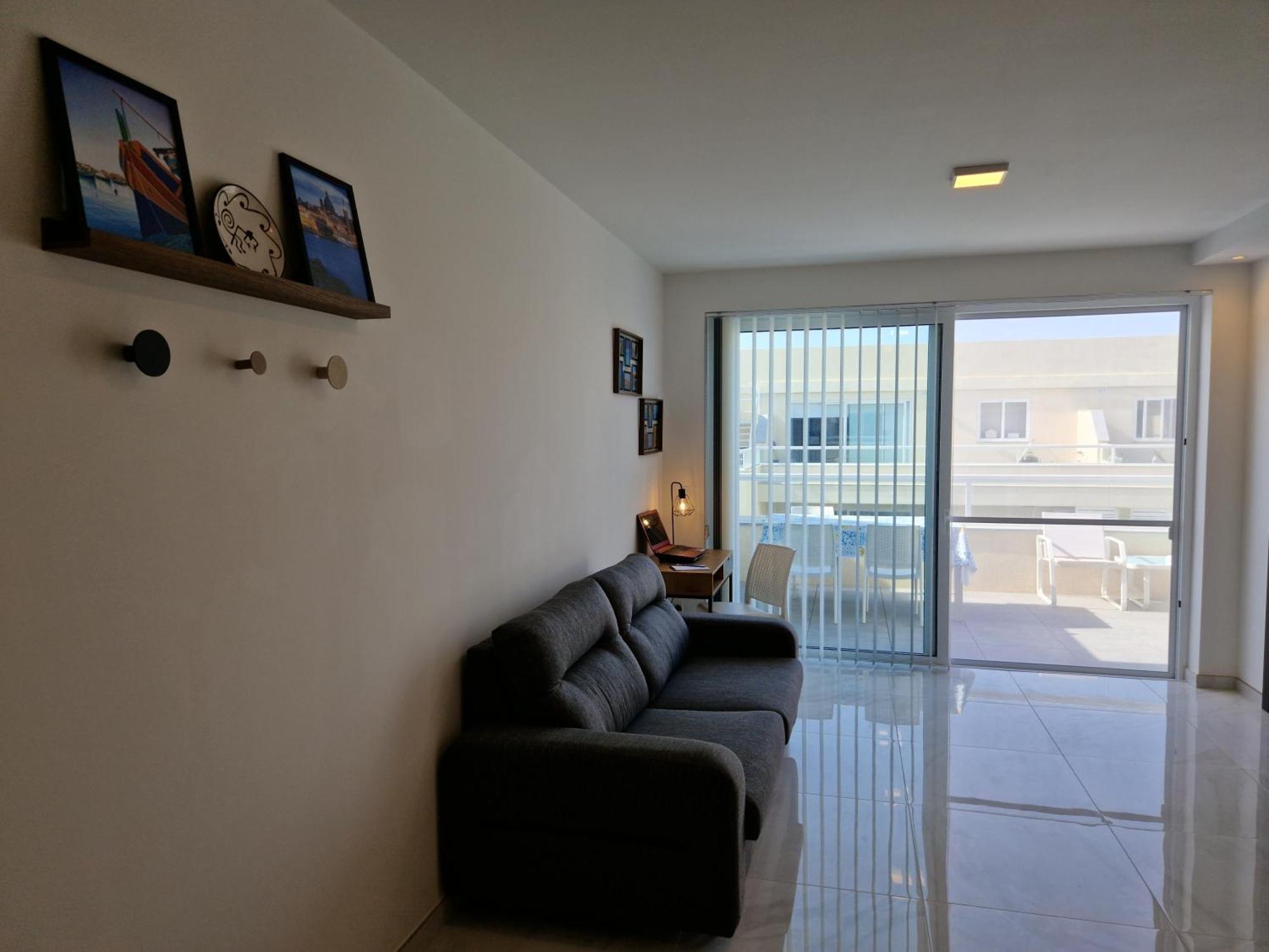 Sea View New Penthouse Terrace & Garage Parking Apartment St. Paul's Bay Exterior foto