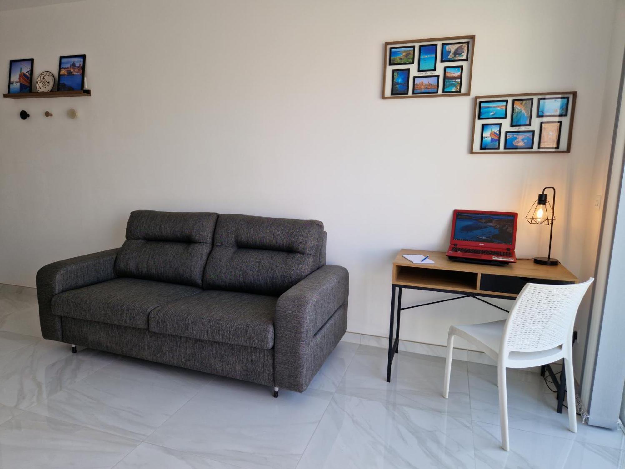 Sea View New Penthouse Terrace & Garage Parking Apartment St. Paul's Bay Exterior foto