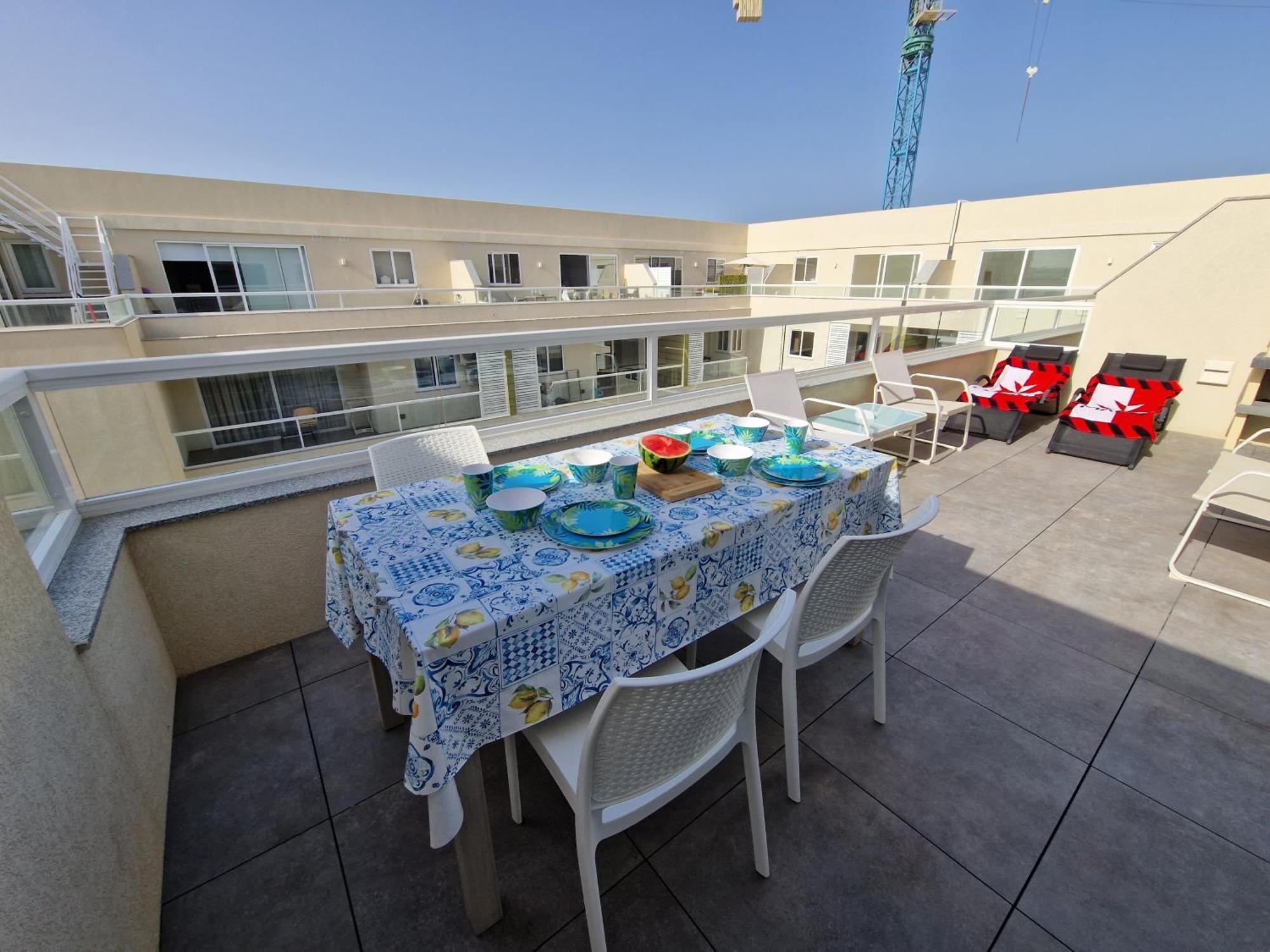 Sea View New Penthouse Terrace & Garage Parking Apartment St. Paul's Bay Exterior foto